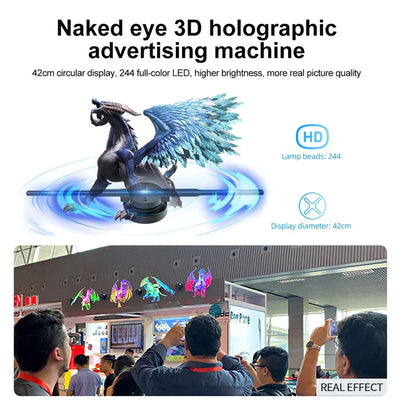 3D Hologram Projector – App Controlled Holographic Display for Home & Office - Ikimsoft